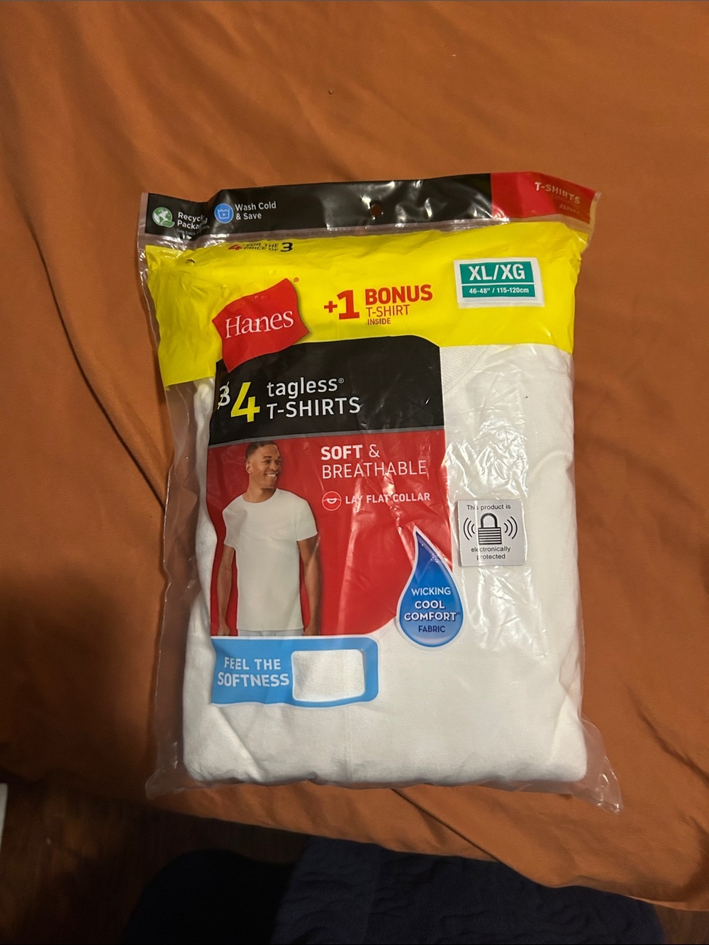 Hanes White Kids Pajama Tops Pack - White
